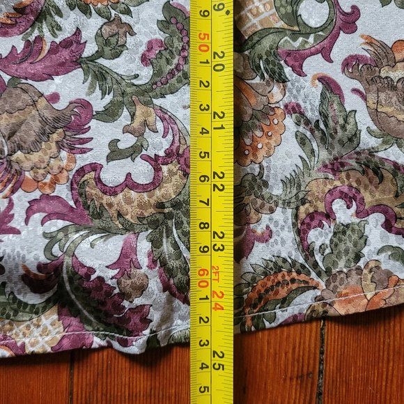 Braemar Petites Print Blouse, sz Large Petite - Picture 7 of 16